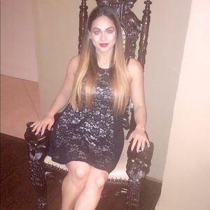 Express Dress Size M back lace panel detail